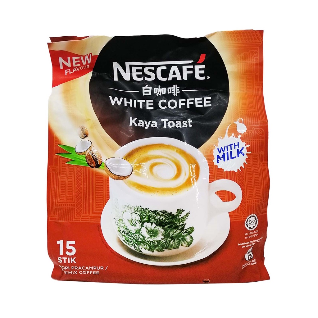 Nescafe Ipoh White Coffee Kaya Toast (15's x 36g) Shopee Malaysia