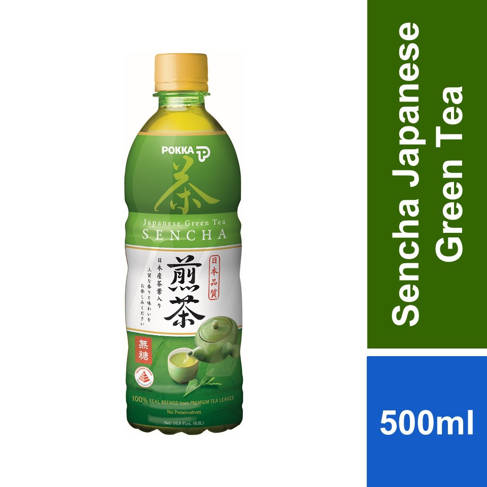 Pokka Sencha Japanese Green Tea 500ml Shopee Malaysia