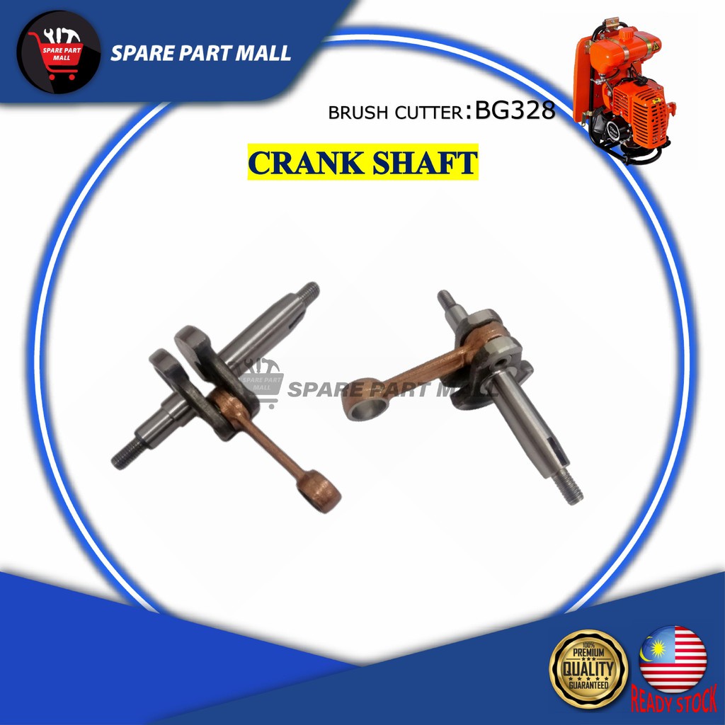 BRUSH CUTTER (BG328) CRANK SHAFT/ CRANKSHAFT MESIN RUMPUT T328 FR3001