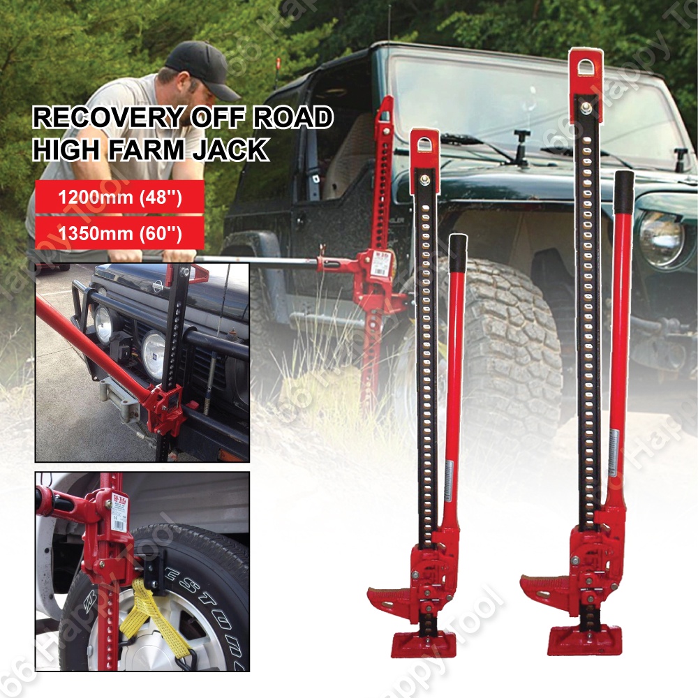 Recovery 48inch 60inch 3 Tons Off Road High Farm Jack HiLift Jack 4x4