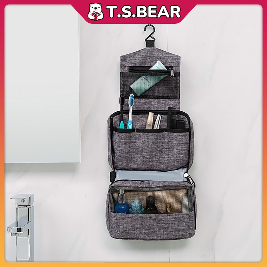 Travel Organizer Hanging Bag Cosmetic Pouch Makeup Toiletries Toiletry