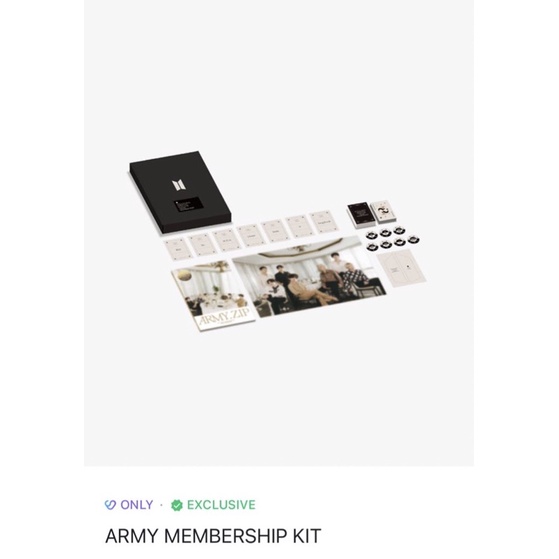 BTS 9th Army Membership Kit (sealed full set) Shopee Malaysia