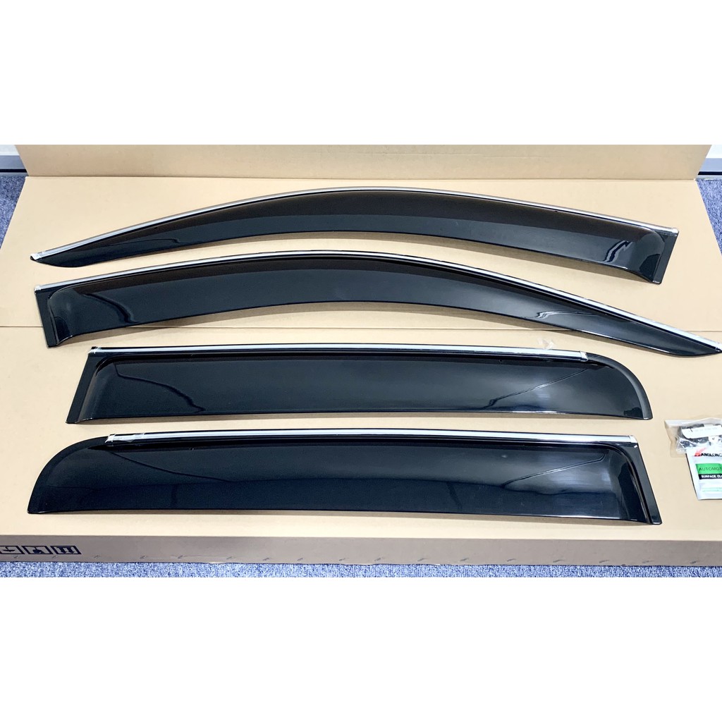 Toyota Hilux Vigo Door Visor ( CHROME ) Shopee Malaysia