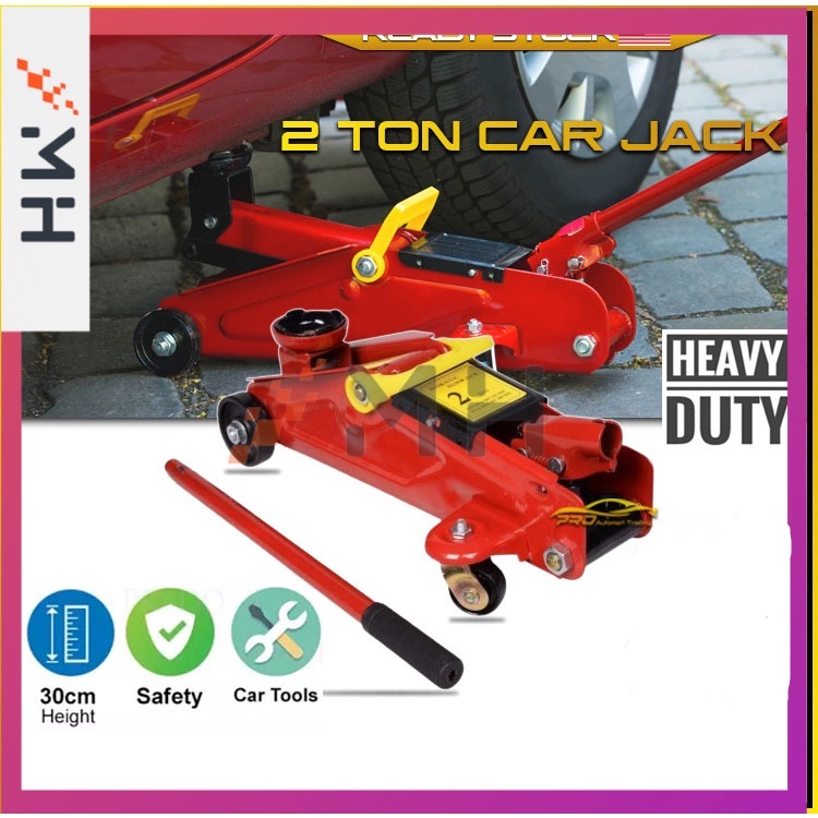 2 Ton Hydraulic Floor Jack For Auto Repair Tools Car Kereta SFPA