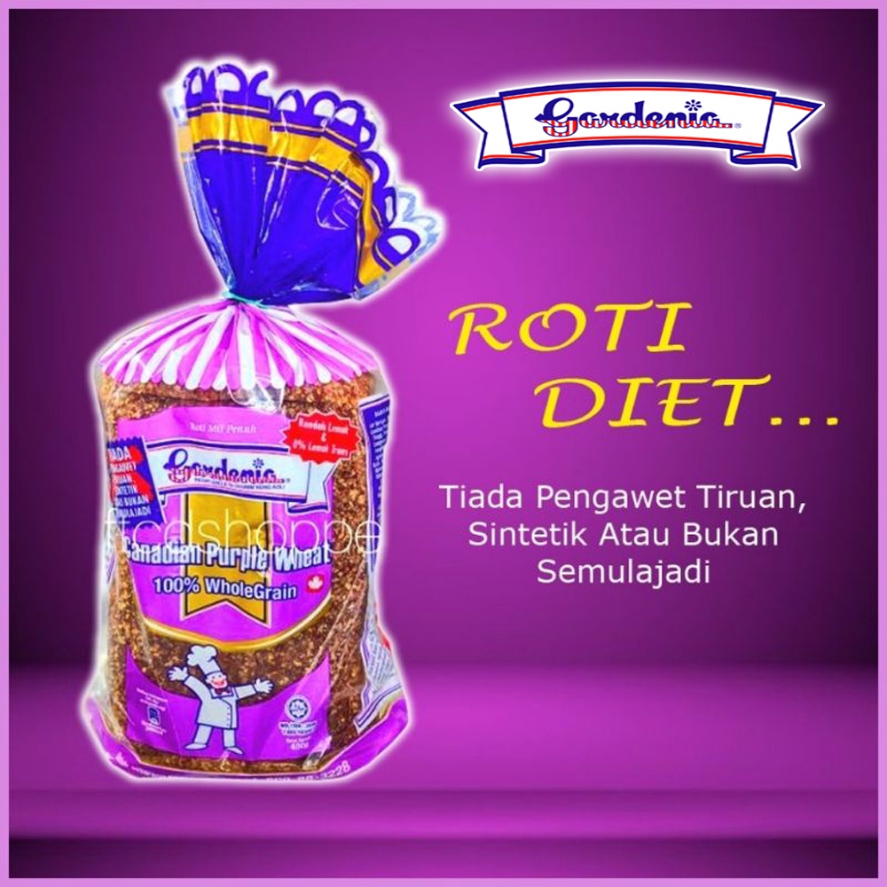 Canadian purple wheat 👉👌Harga Roti Gardenia 100 WholeGrain With