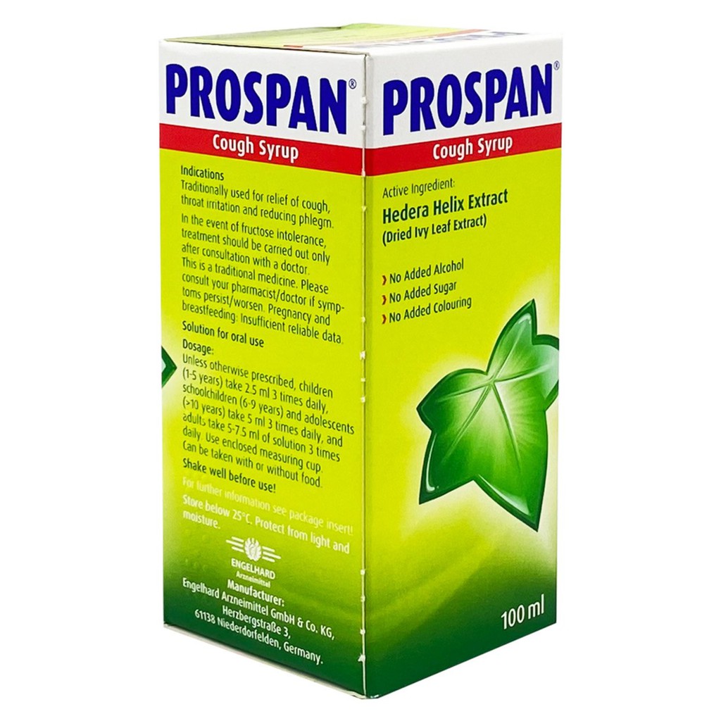 Prospan Cough Syrup 100ml [Exp 08/21] Shopee Malaysia