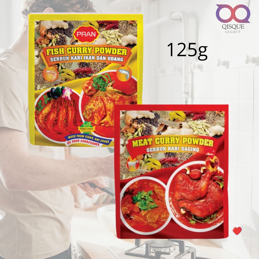 PRAN Fish Curry Powder / Meat Curry Powder 125g Shopee Malaysia