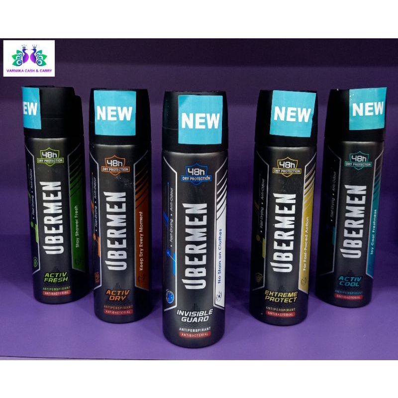 UBERMEN ANTIPERSPIRANT BODY SPRAY 150ML Shopee Malaysia