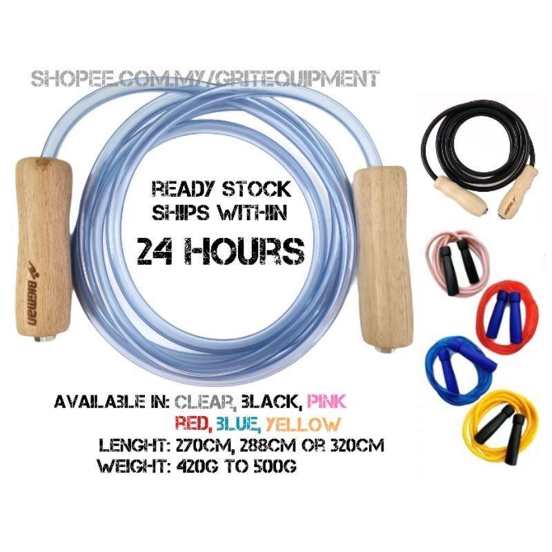The Original Muay Thai Skipping Rope (Made in Thailand) Jump Rope Heavy Weighted MMA Boxing BJJ