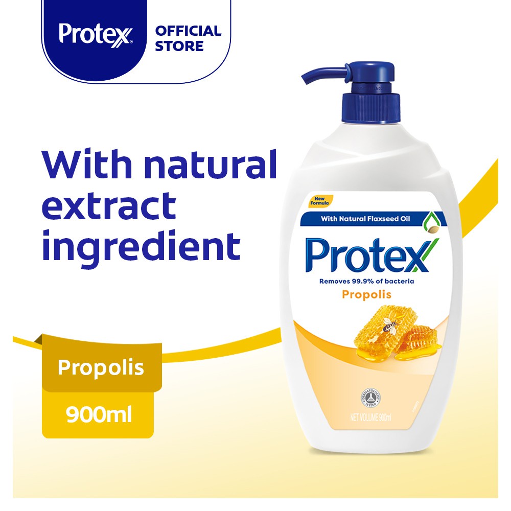 Protex Propolis AntiBacterial Shower Gel Eliminates 99.9 Bacteria