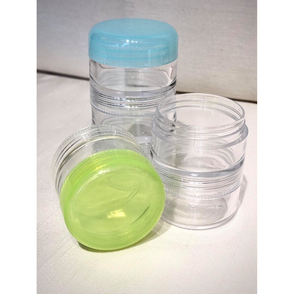 Travel Lotion / Cream Container 3 x 15 grams 1 Cap Shopee Malaysia