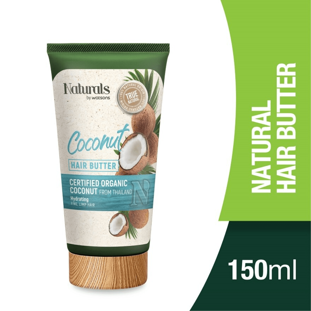 NATURALS BY WATSONS Coconut Hair Butter 150ml Shopee Malaysia