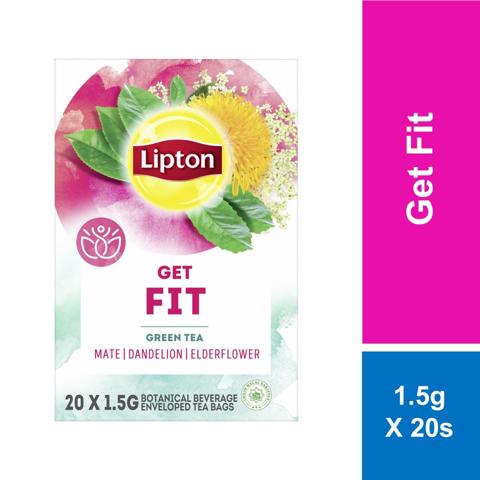 Lipton Get Fit Sea 1.5g x 20s Shopee Malaysia