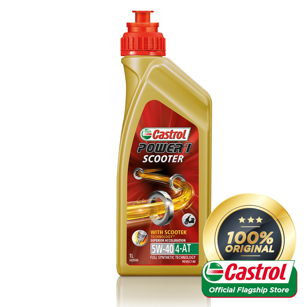 Castrol POWER1 Scooter 4T 5W40 Full Synthetic Technology for Scooter
