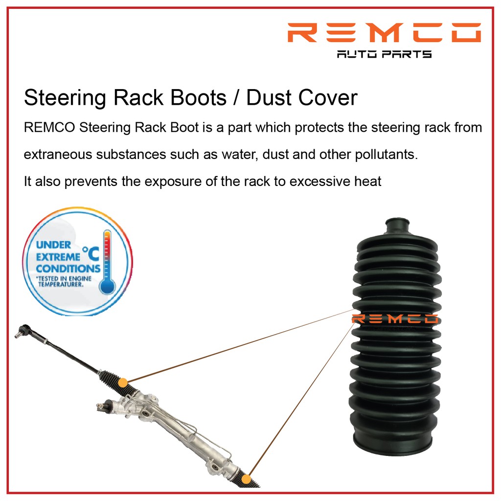 Perodua Myvi Myvi Lagi Best Alza Viva Steering Rack End Boot Dust Cover