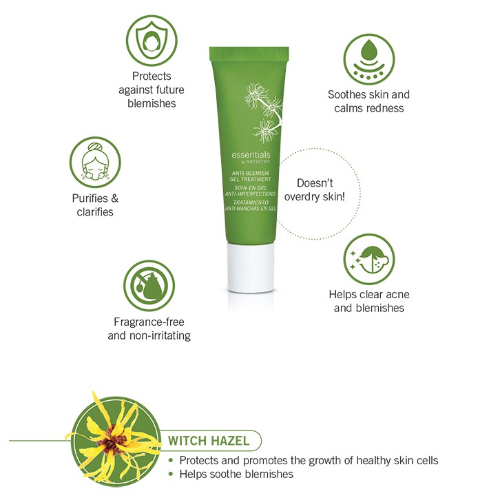 essentials by ARTISTRY AntiBlemish Gel Treatment