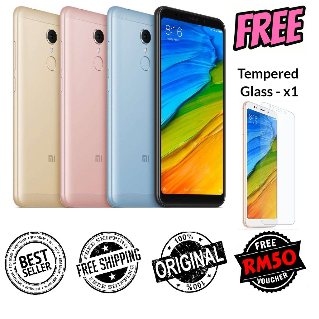 Original Xiaomi Redmi 5 Plus 32GB 64GB 5.99" LCD Dual