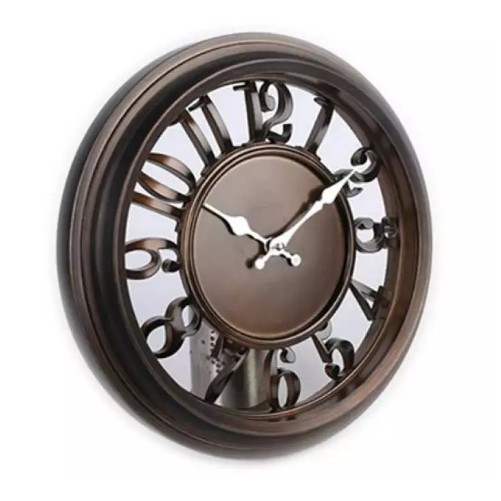 13'' Vintage Wall Clock Battery Operated Quartz Silent Wall Clock Large
