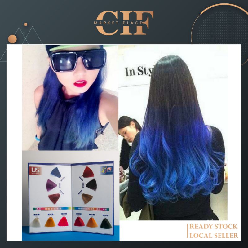 3D FASHION COLOR HAIR DYE HAIR COLOR CREAM 100ML Shopee Malaysia