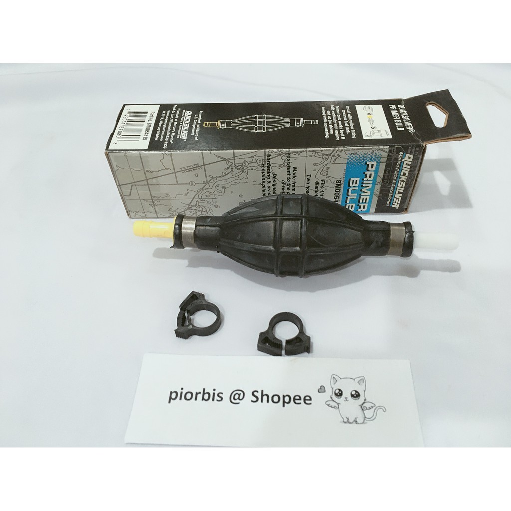 MERCURY 60HP 90HP QUICKSILVER PRIMER BULB OUTBOARD BOAT primer pump