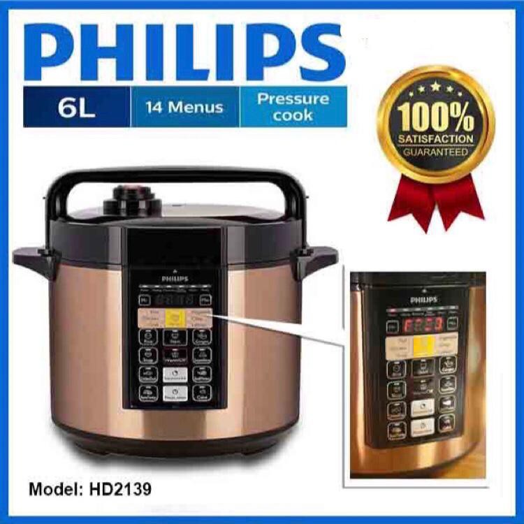 （Ready Stock) Philips Computerized Electric Pressure Cooker HD2136
