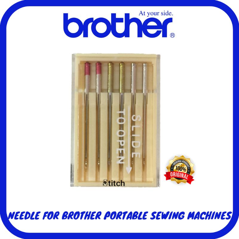Needle Original Brother For Portable Sewing Machine Shopee Malaysia