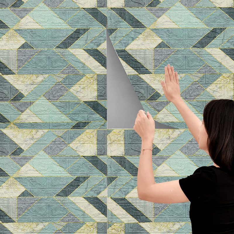 COD Wallpaper Sticker3D Waterproof Anticollision Antigreasy Wallpaper