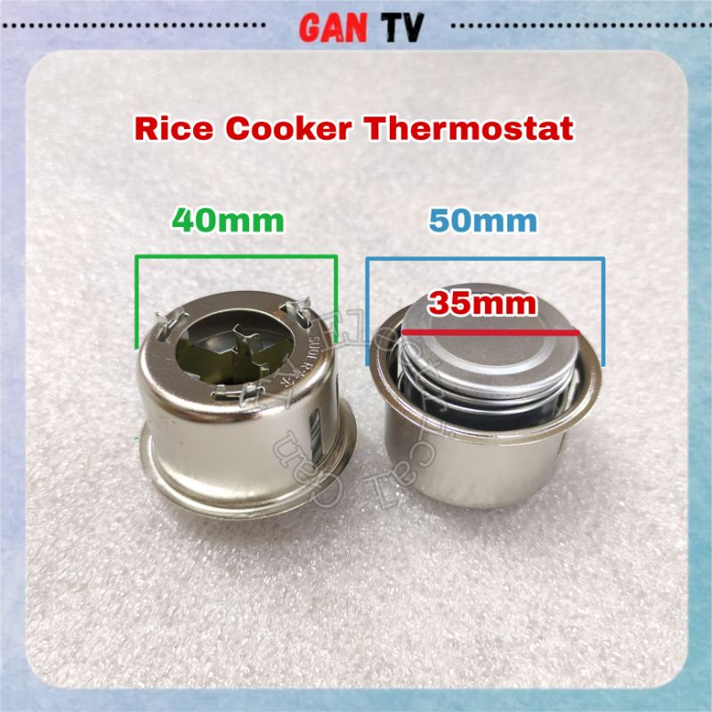 GANTV Suoer Electric Rice Cooker Steel Circular Thermostat