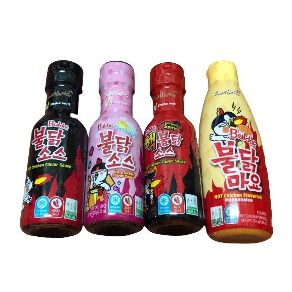 (halal)Samyang hot chicken flavor sauce original/2 spicy/carbonara Buldak Hot Spicy Mayo 200g
