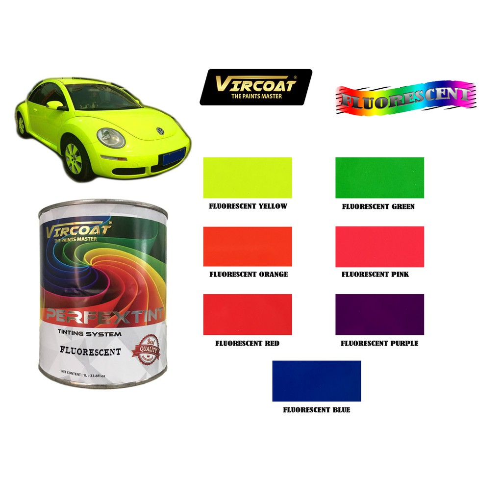 Automotive Paint Shade Card