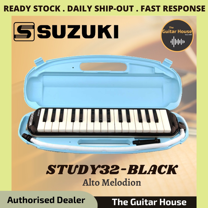 Suzuki Study 32 Alto Melodion with Case Mouth Organ, Melodica and