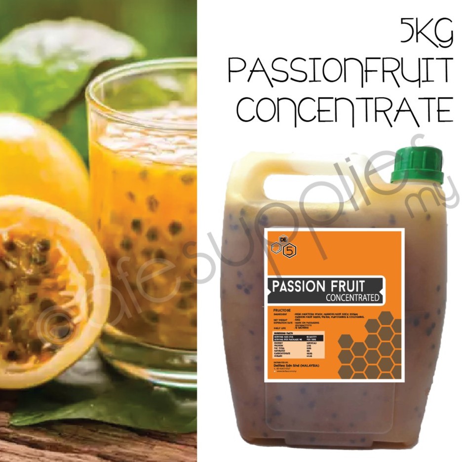 HALAL CONCENTRATED PASSION FRUIT JUICE 5KG Shopee Malaysia