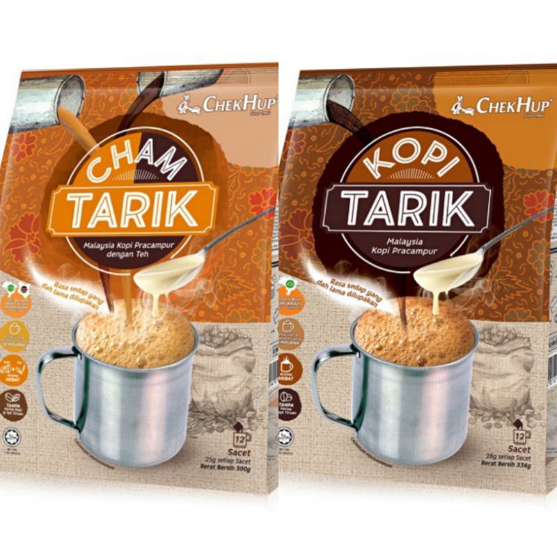 Chek Hup Local Brew Cham Tarik Coffee Cham / Kopi Tarik Coffee Tarik