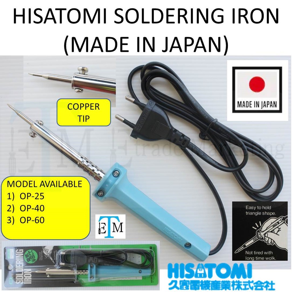 HISATOMI SOLDERING IRON (MADE IN JAPAN) Shopee Malaysia