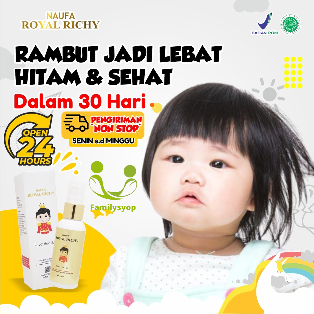 Savings Package Reseller 10 Bottles Hair Serum Naufa Royal Richy