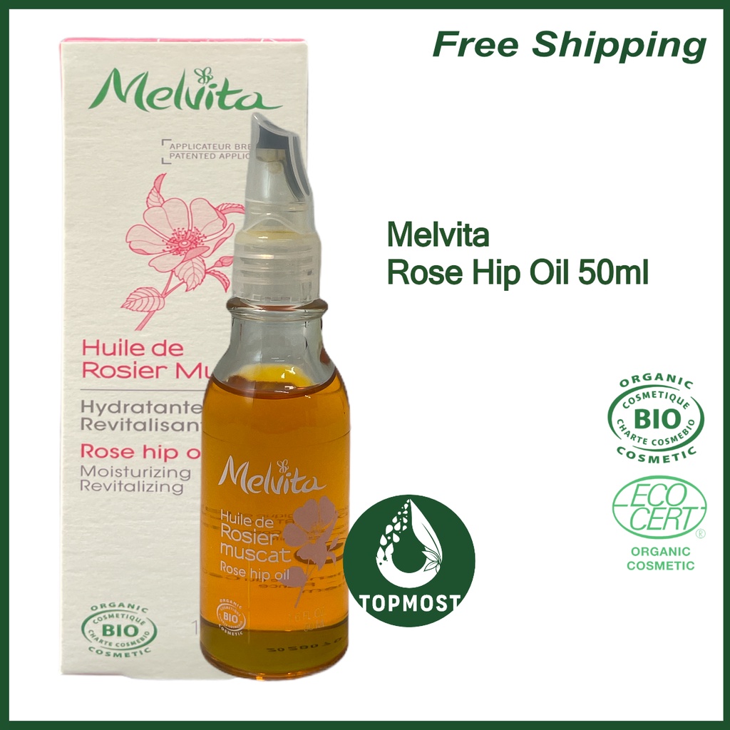 Melvita Organic Rose Hip Oil 50 ml Shopee Malaysia
