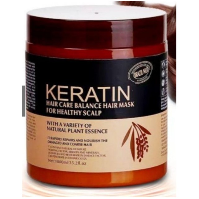 Brazil Nut Essence & Deep Nourish Hair Doctor Keratin Treatment Mask