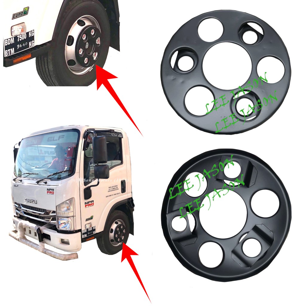 ISUZU NPR PRO 6 HOLES WHEEL COVER Shopee Malaysia