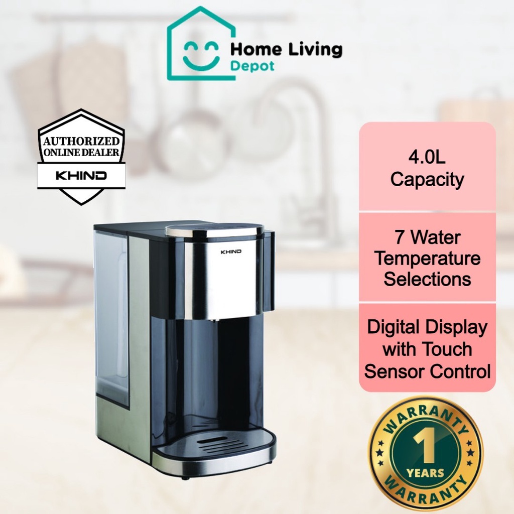 KHIND 4.0L INSTANT HOT WATER DISPENSER EK2600D Shopee Malaysia