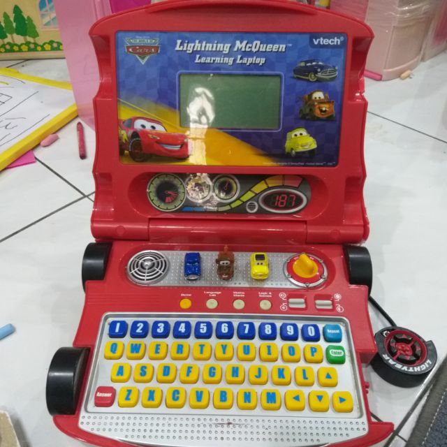VTech Disney Cars Lightning McQueen Learning Laptop | Shopee Malaysia
