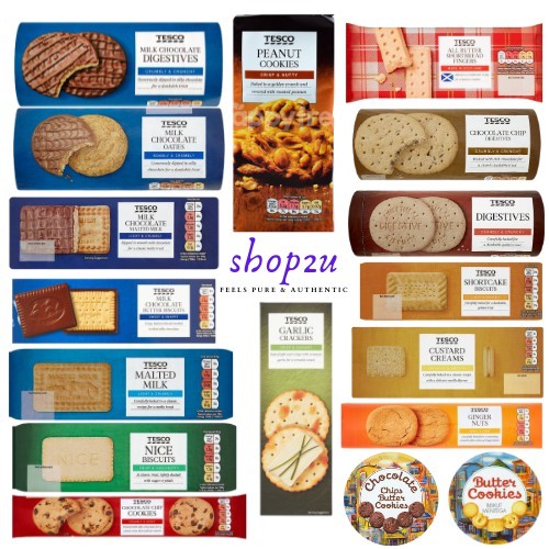 TESCO UK BISCUITS Lotus Biscoff Milk Chocolate Digestives/Chocolate