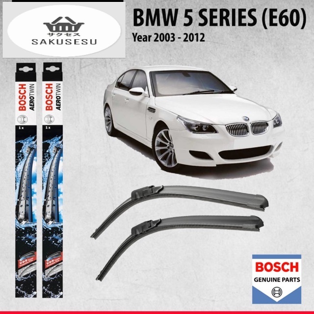 Bosch Aerotwins Wiper Blade (set) for BMW 5 Series (E60) year 2003