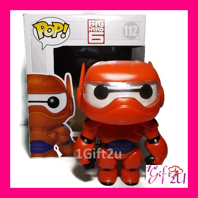 FUNKO POP Big Hero6 Baymax Battle Version Original Figure Shopee Malaysia