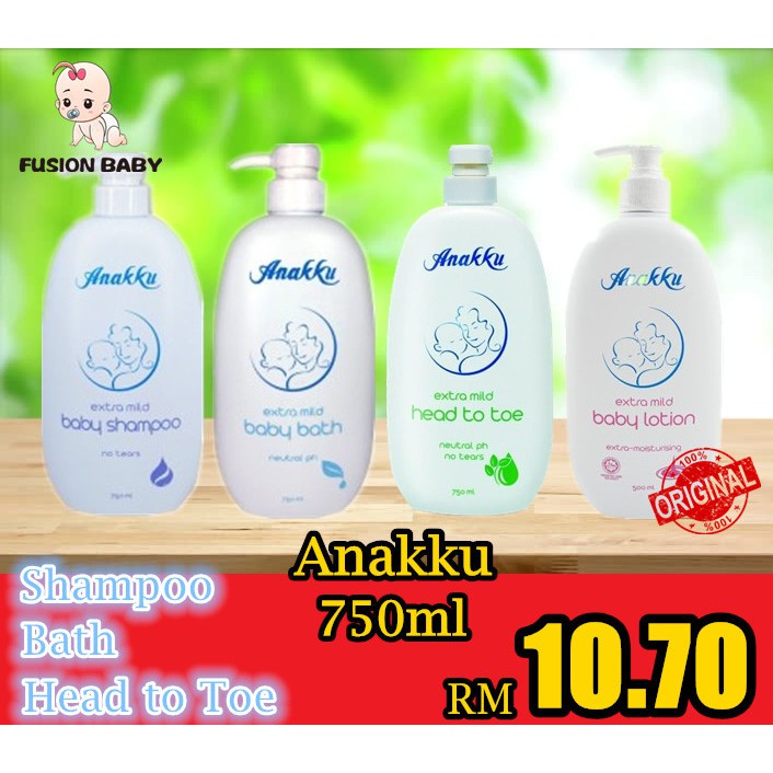 Anakku Baby Shampoo_Baby Bath_Head to Toe_Baby Lotion_Lowest Price