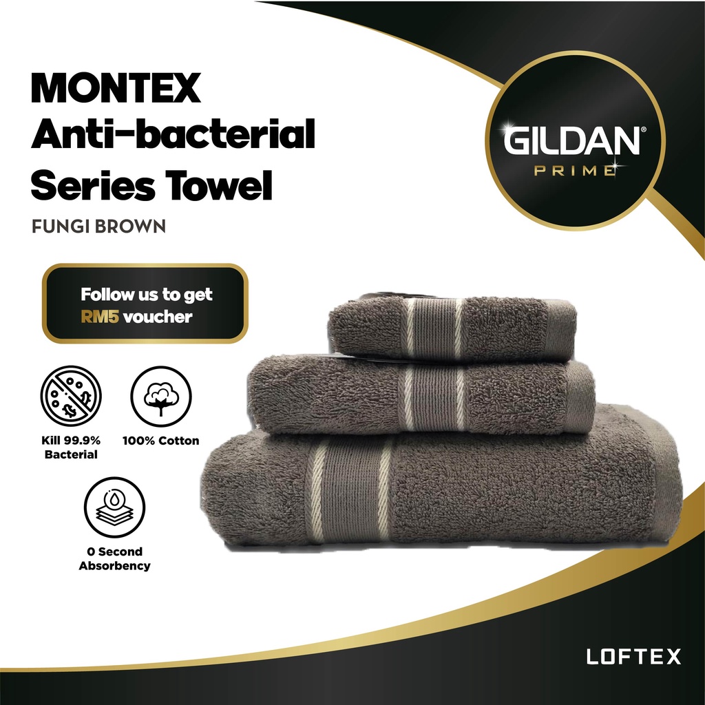 GILDAN PRIME x LOFTEX USA High Quality Cotton AntiBacterial MONTEX