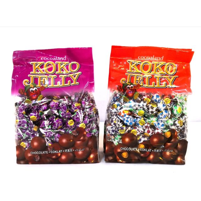 Cocoaland Koko Jelly Chocolate Ball 750Gm Childhood Snacks Jajan Coklat Bulat Zaman Dulu 朱古力火爆零食 Sweet House 300 | Shopee Malaysia