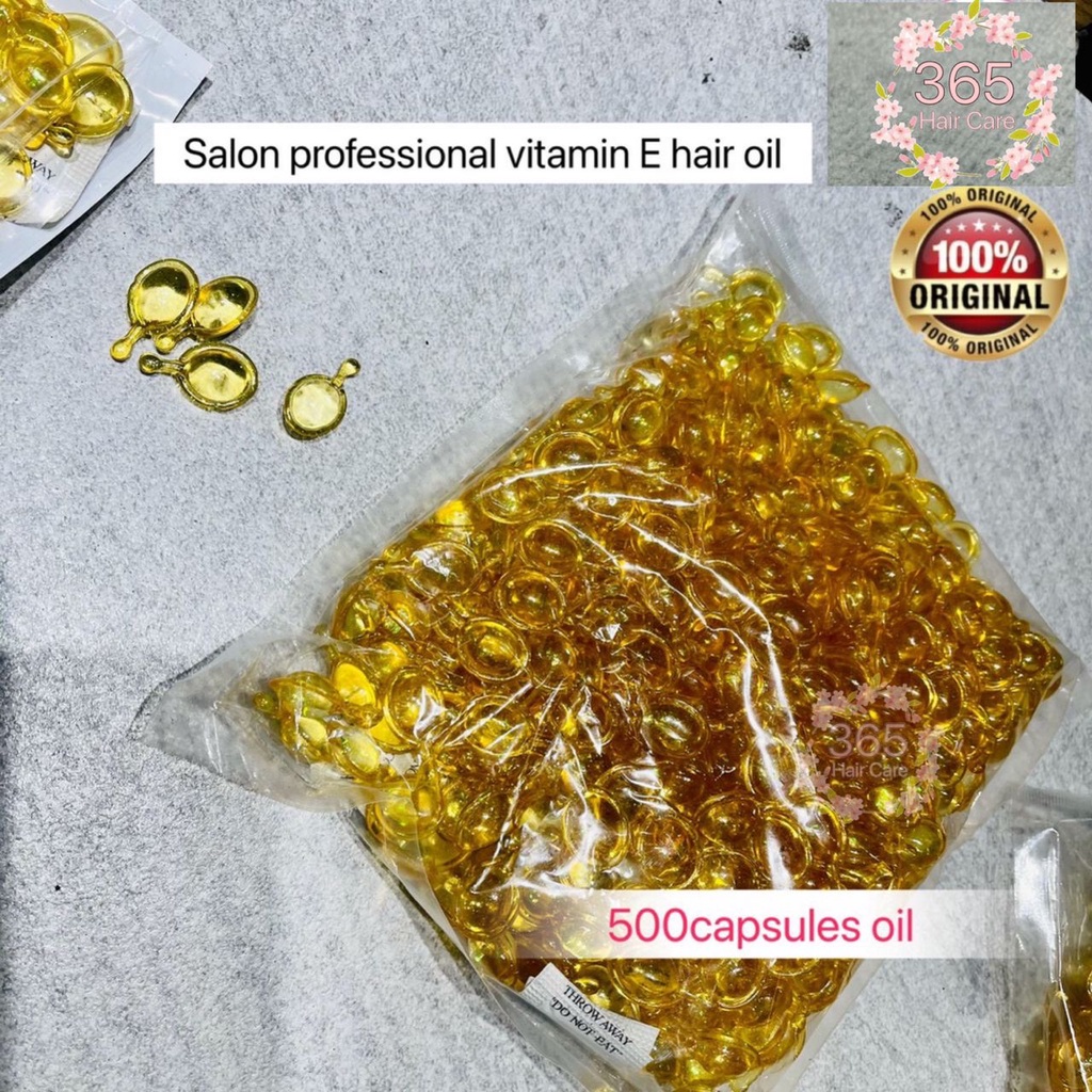 Capsules hair oil Vitamin E Hair Oil Hair Serum Moisturizing Capsules