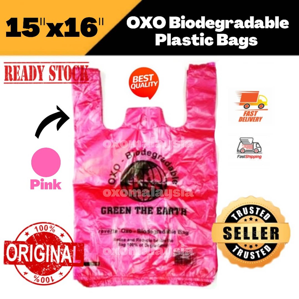 (15x16) OXO Biodegradable Plastic Bag Shopee Malaysia