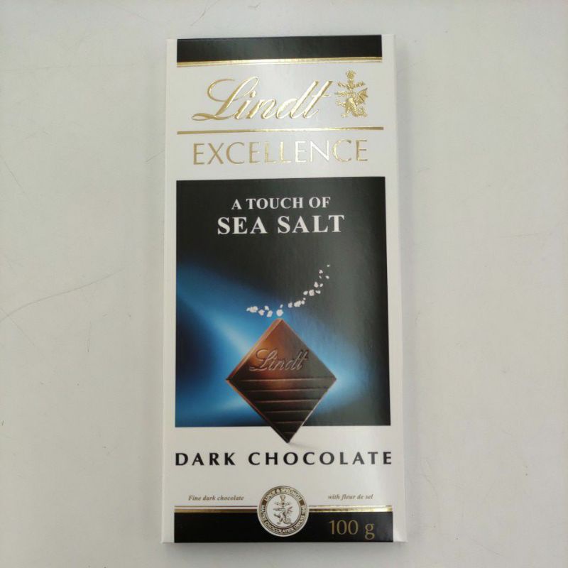 Lindt Excellence Sea Salt (dark chocolate) 100gramexpired 16/2/2023