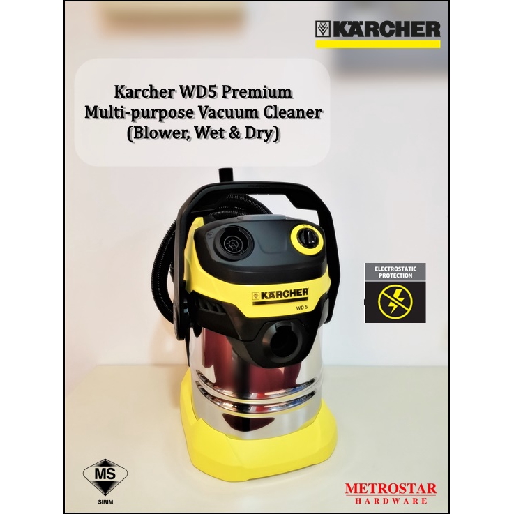 Karcher WD5 Premium Multipurpose Vacuum Cleaner (Blower,Wet & Dry) 1.